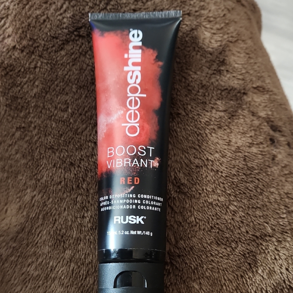 Rusk Deepshine Boost Red Color DepositingConditioner